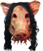 Saw pig latex scary horror movie pig mask - SAW PIG