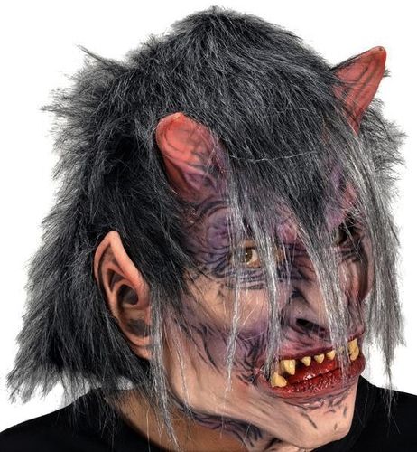 Máscara de terror Calibos el diablo - Halloween