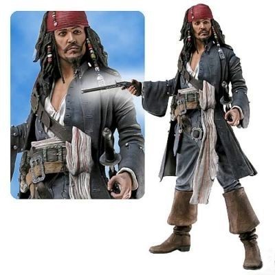 Pirati dei Caraibi - Jack Sparrow 45cm figura - modello
