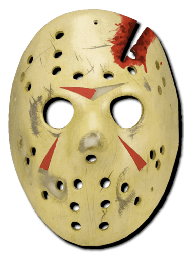 El viernes 13 parte 4 Jason hockey mask prop replica