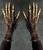 Reaper monster hands gloves quality costume gloves - DEATH