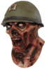 Kapitän Zombie Horror-Maske