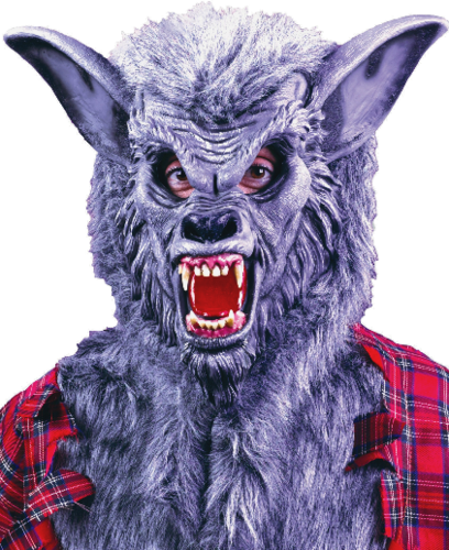 hombre lobo Werwolf Maske