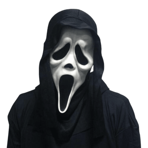 Official Scream Scary movie mask Ghostface latex horror
