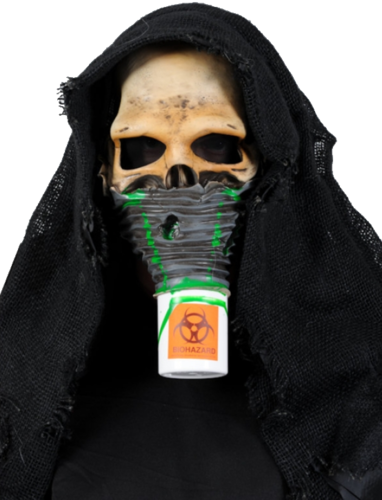 Toxic survivor  horror mask - Alien mask Halloween - Was £70