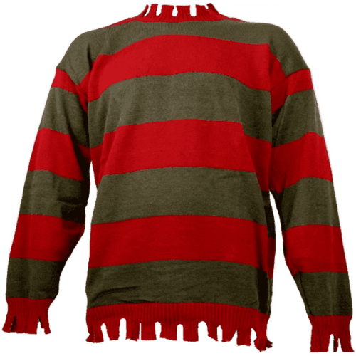 Pesadilla en Elm Street de Freddy suéter traje de suéter de lujo