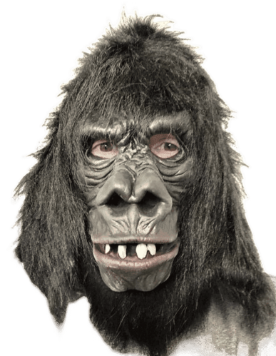 Gorilla ape mask deluxe  - Very real - Halloween