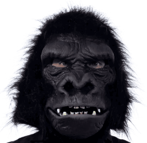 Máscara del látex del gorila KONG