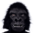 Gorilla ape mask deluxe very real monkey mask Gorilla