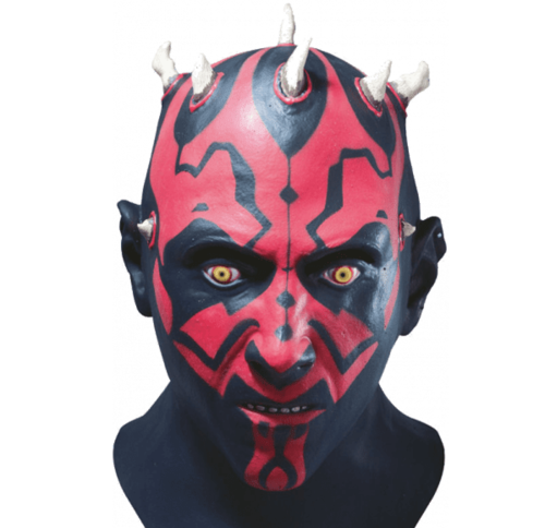 Darth Maul Mask deluxe Star wars movie latex mask - Was £70