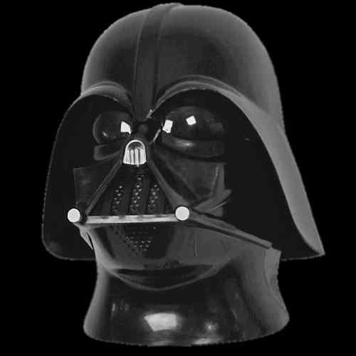 Darth Vader - Casco maschera con licenza Star wars