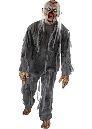 Disfraz de esqueleto zombi con máscara - Halloween