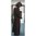 Kapuzenmantel Robe in voller Länge braun mit Kapuze