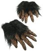 Hairy horror gloves - Black - Halloween