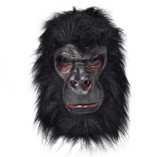 mascherina della scimmia della gorilla del lattice