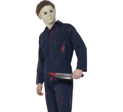 MICHAEL MYERS - BOILER SUIT with MASK and KNIFE - Was £90