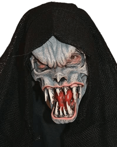 Horror mask 'Evil' alien with hood - Halloween