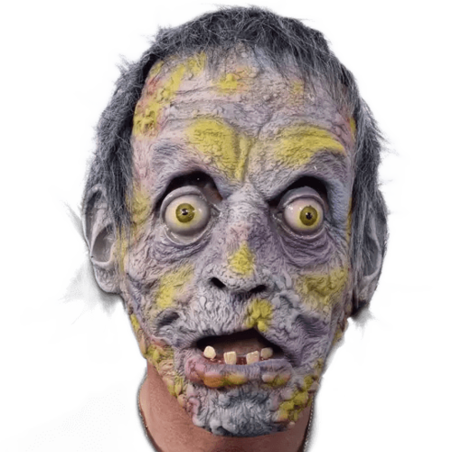 Grausigkeitschablone Zombieschädelschablone Qualität Maske