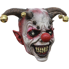 Jingle jangle le masque de clown est une tête pleine