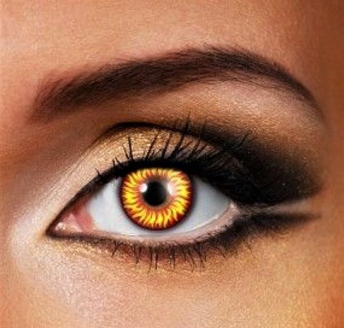 Hell cat Contact lenses - Pair of lenses for wolf werewolves