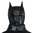 Batman-Maske - voller Kopf mit cowel