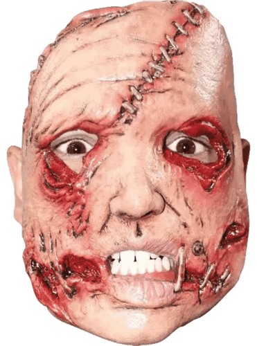Leatherface style latex horror face serial killer mask 10