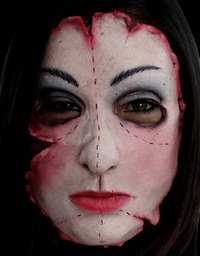 gory horrific latex horror face mask no.16 - Halloween