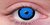 blauer Elf Ein Paar kosmetische Kontaktlinsen