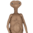 E.T The Extra Terrestrial 12" foam Replica alien movie figure
