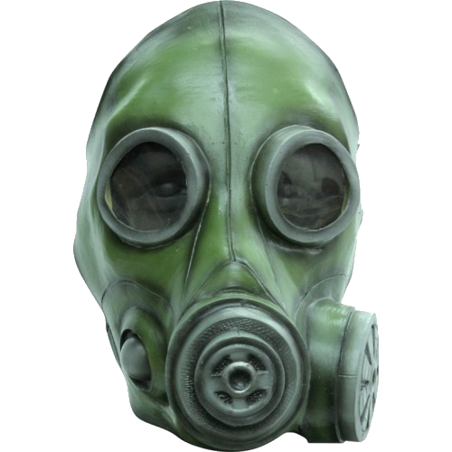 Rubber Gas mask - scary halloween horror masks