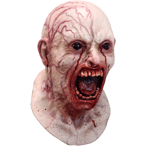 Infected Zombie walking dead latex horror movie mask - INFECTED