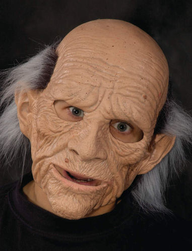 Senior man mask Balding geezer Old Man - soft latex mask