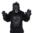 Gorilla Affe Kostüm Schimpanse große Gorillakostüm ein maske
