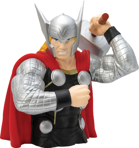 Marvel avengers bust bank money box  The MIGHTY THOR