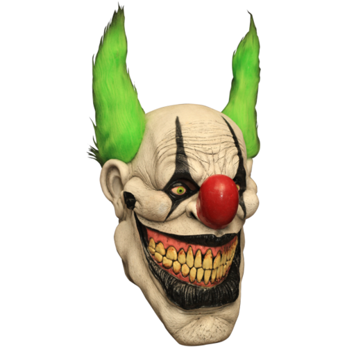 zippo the clown maschera da clown a testa pagliaccio
