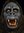 Máscara del látex del gorila KING KONG