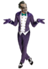 Costume Joker avec un masque Batman Arkham City