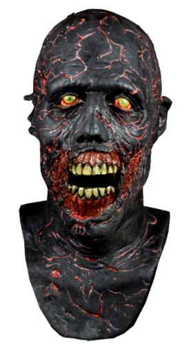 Charred Walker walking dead horror zombie mask TRICK OR TREAT