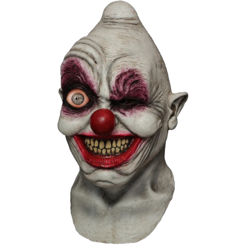 Digital animated eye Clown mask - Halloween