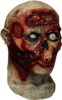 Digital animated Zombie rot horror mask - Halloween mask