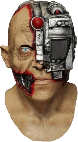 Digital animated eye Cyborg mask - Alien animated mask