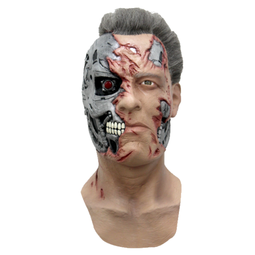 Máscara de horror Terminator Endoskull T800