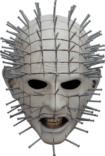 Maschera horror Hellraiser ufficiale pinhead deluxe