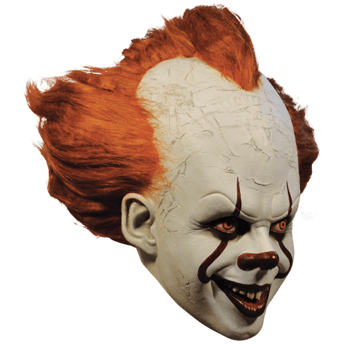 Pennywise clown mask deluxe latex IT movie mask - TOTS