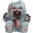 Evil Bad bunny rabbit 13 inch Latex horror statue - BAD RABBIT