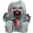 Evil Bad bunny rabbit 13 inch Latex horror statue - BAD RABBIT