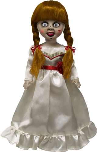 Figura di bambola morta vivente di Annabelle da 25 cm