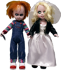 Chucky and Tiffany 10” Living dead dolls twin pack