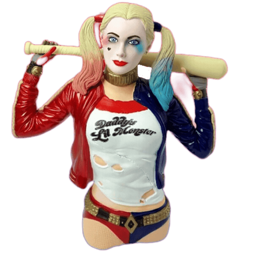 Suicide Squad Harley Quinn busto hucha del banco
