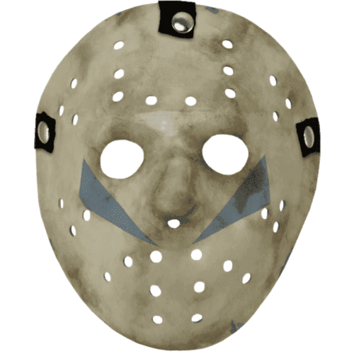Jason Voorhees Friday the 13th part 5 replica hockey mask - NECA
